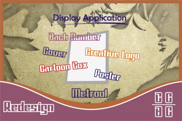 Metrool Font PNG with transparent background - Preview 1