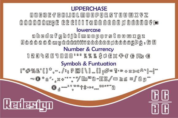 Metrool Font PNG with transparent background - Preview 2