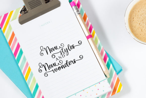 Migdale Font PNG with transparent background - Preview 3