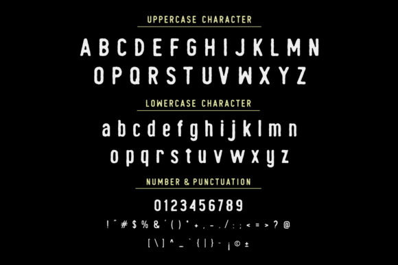 Mohica Font PNG with transparent background - Preview 4