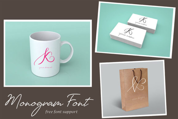 Monogram K | Monofont Caps K Font PNG with transparent background - Preview 2