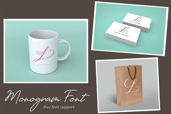 Monogram L | Monofont Caps L Font PNG with transparent background - Preview 2