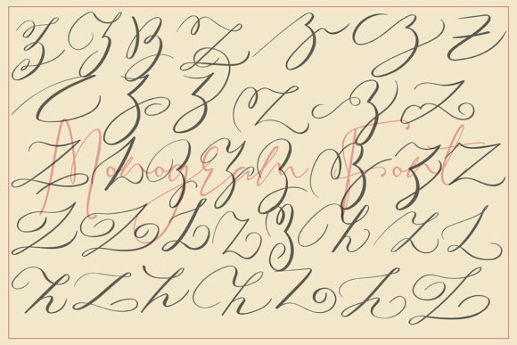Monogram Z | Monofont Caps Z Font PNG with transparent background - Preview 3