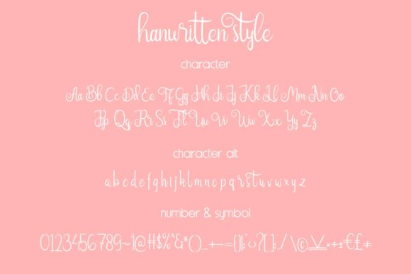 Nairi Amber Font PNG with transparent background - Preview 2