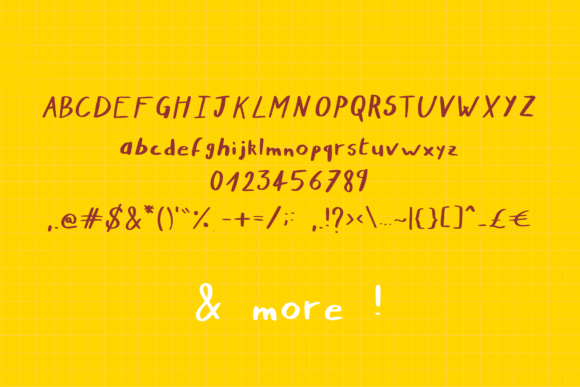 Nymera Font PNG with transparent background - Preview 1