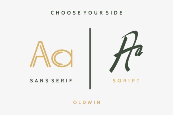Oldwin Font PNG with transparent background - Preview 3