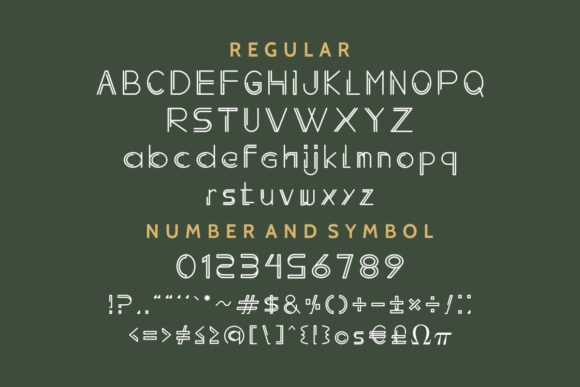 Oldwin Font PNG with transparent background - Preview 4