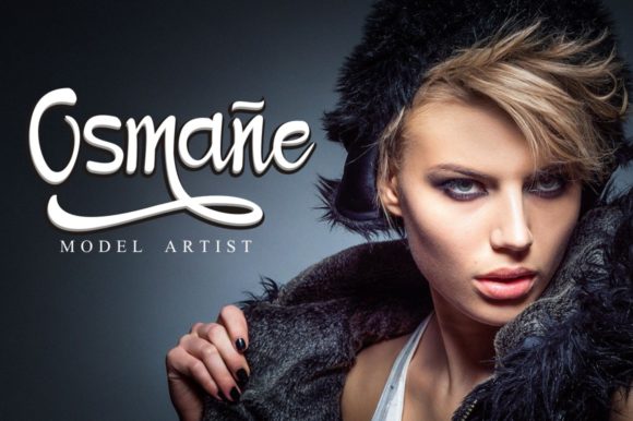 Osmane Font PNG with transparent background - Preview 1