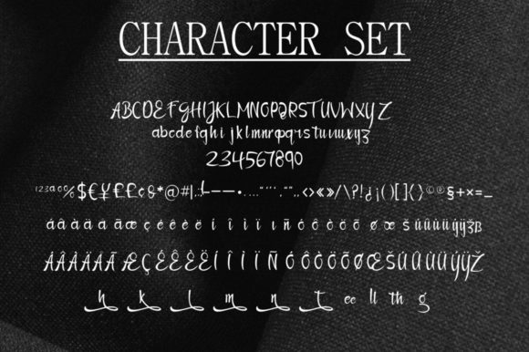 Osmane Font PNG with transparent background - Preview 5