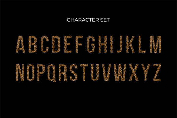 Paraleaf Font PNG with transparent background - Preview 1