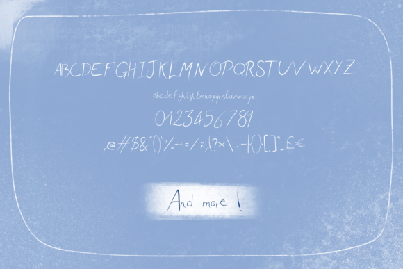 Pathetic Font PNG with transparent background - Preview 1