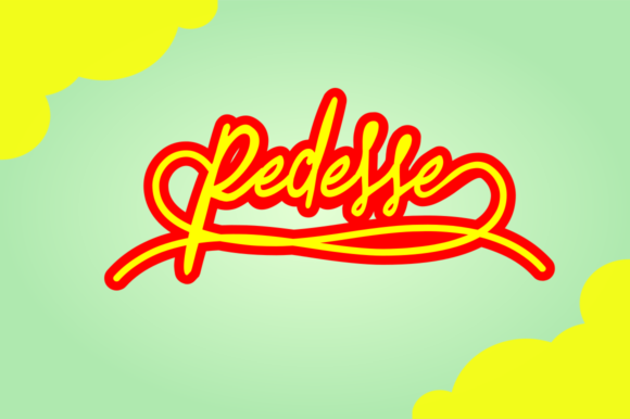 Pellittora Font PNG with transparent background - Preview 6