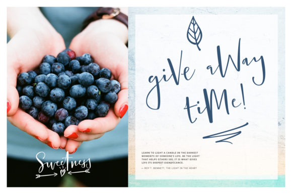 Pellony Kind Font PNG with transparent background - Preview 3