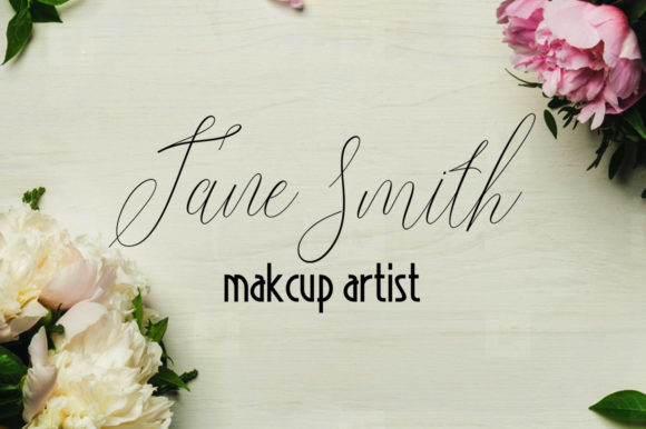 Platinum Evelyn Duo Font font preview - 4