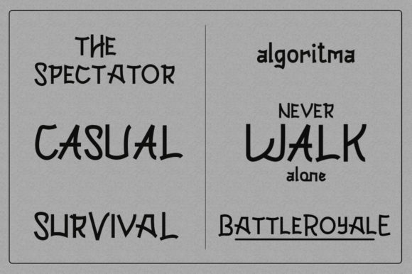 Respecty Font PNG with transparent background - Preview 5