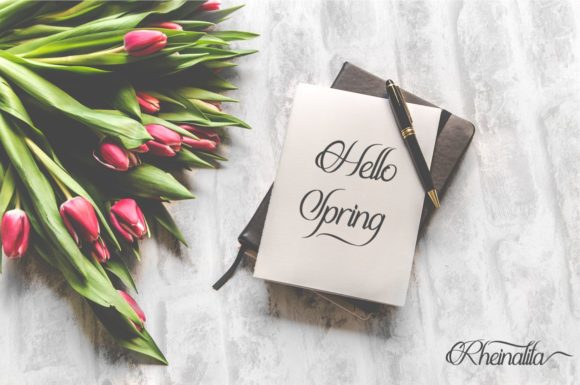Rheinalita Font PNG with transparent background - Preview 2