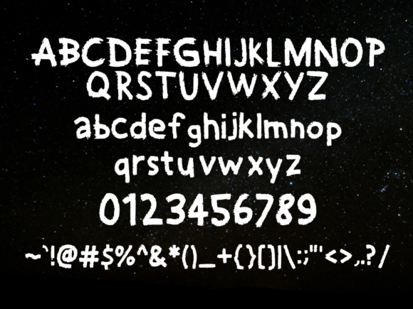 Robek Font PNG with transparent background - Preview 1