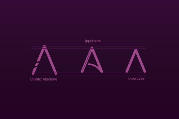 Runlion Font PNG with transparent background - Preview 3