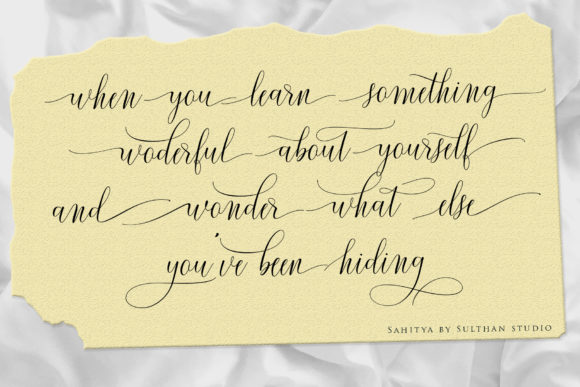 Sahitya Font PNG with transparent background - Preview 4