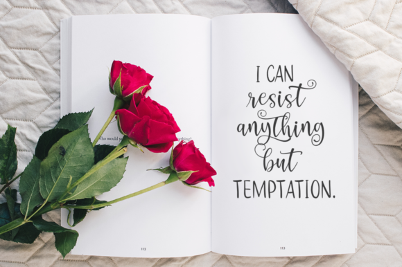 Santa Monica Duo Font PNG with transparent background - Preview 4