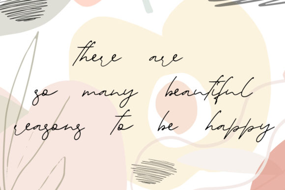Satlom Font PNG with transparent background - Preview 4