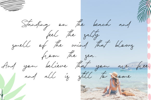 Satlom Font PNG with transparent background - Preview 5