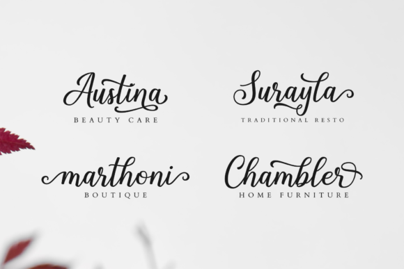 Shalinta Font PNG with transparent background - Preview 1