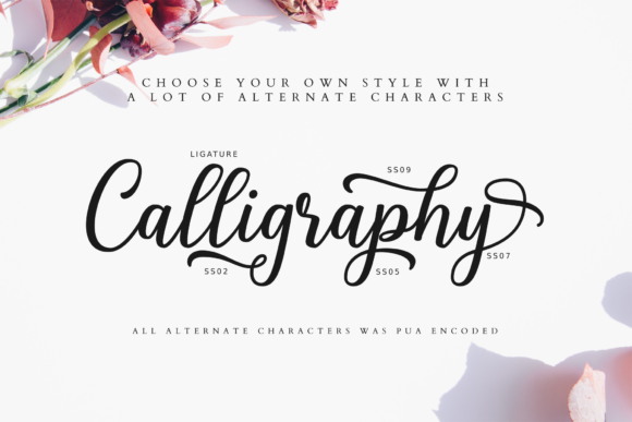 Shalinta Font PNG with transparent background - Preview 3