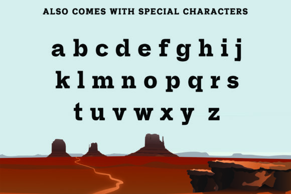 Sheriff Font PNG with transparent background - Preview 2