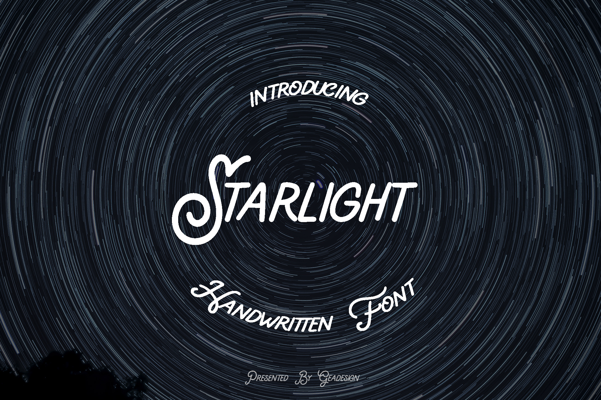 Starlight Font by geadesign · Creative Fabrica