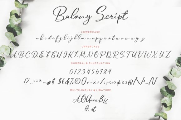 Balony Font - Preview 6