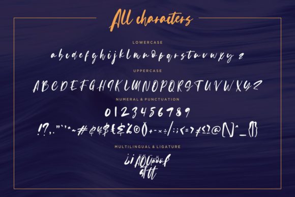 Evangeline Font - Preview 6