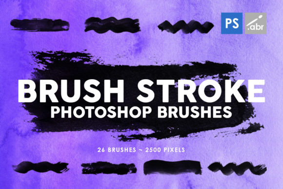 26 Brush Stroke Photoshop Brushes Graphic Brushes By ArtistMef