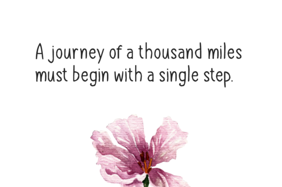 Act Justly Font - Preview 1