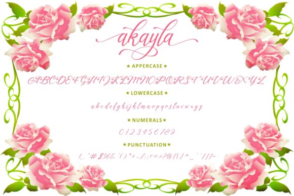 Akayla Font - Preview 5