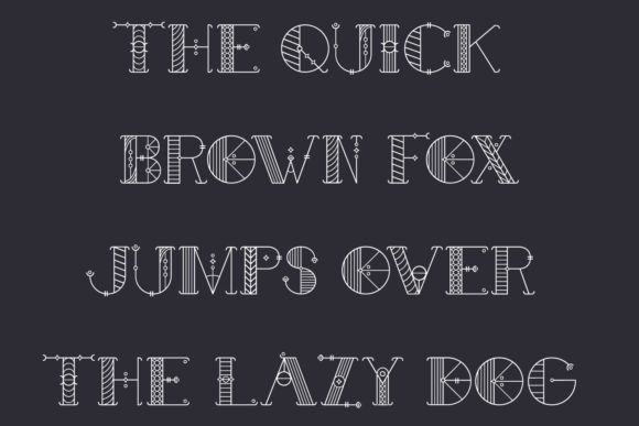 Alchimique Font PNG with transparent background - Preview 1