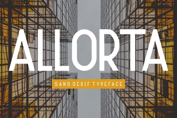 Allorta Font - Preview 1