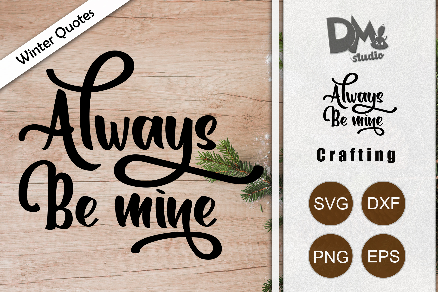 Always Be Mine Graphic by Sharon ( DmStudio ) · Creative Fabrica