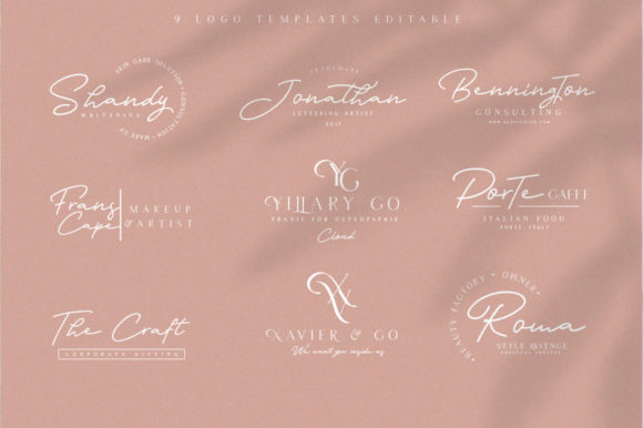 Anetha Faith Duo Font PNG with transparent background - Preview 3
