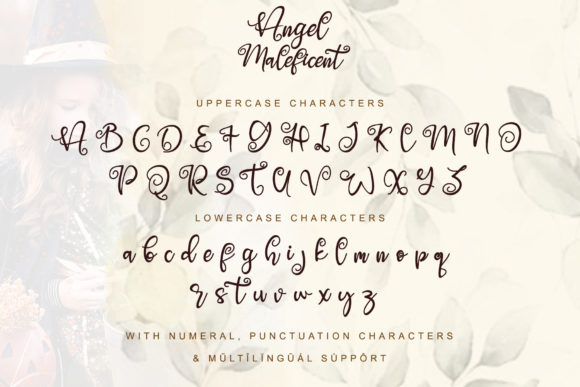 Angel Maleficent Font - Preview 5