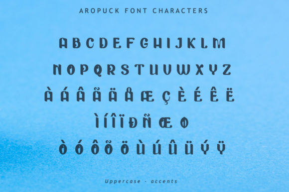 Aropuck Font - Preview 4