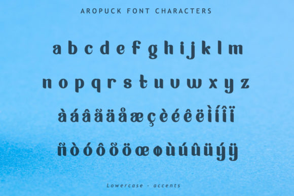 Aropuck Font - Preview 5