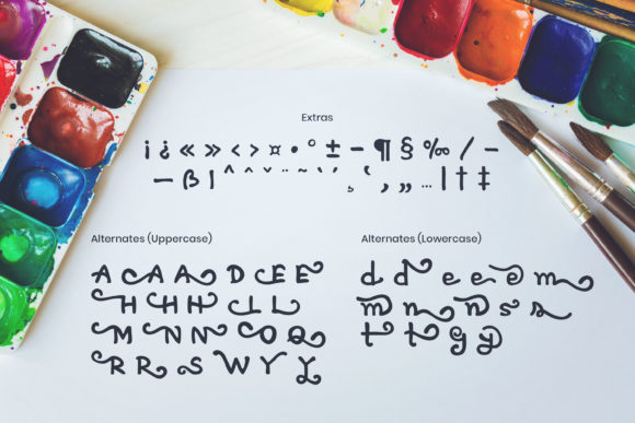 Artless Font - Preview 1