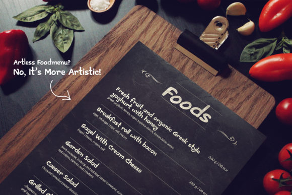 Artless Font - Preview 5