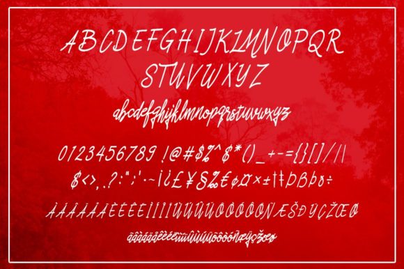 Asfrogas Font - Preview 1