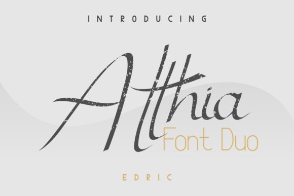 Atthia Font - Preview 1