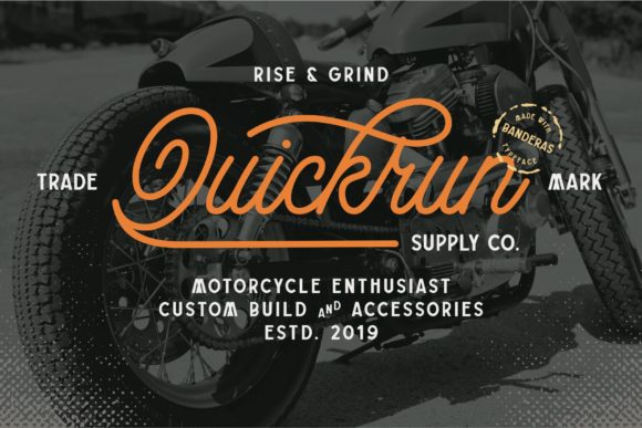 Banderas Font - Preview 1