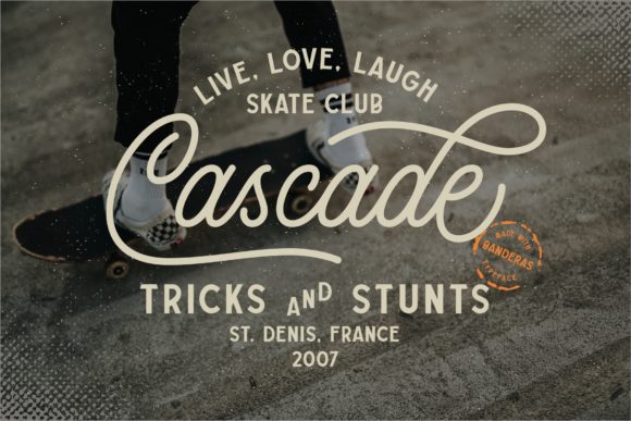 Banderas Font - Preview 4
