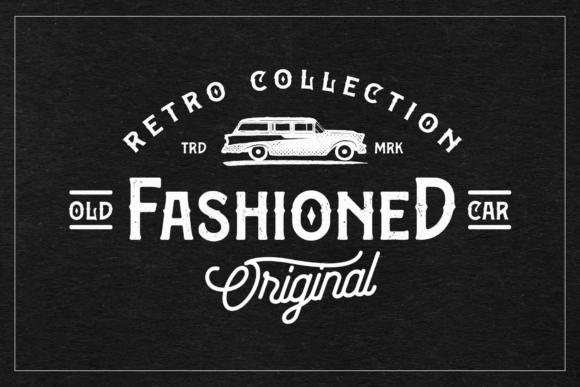 Bargers Distressed Font - Preview 2