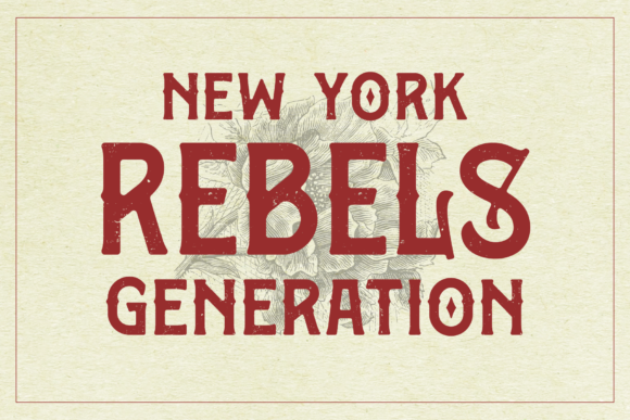 Bargers Distressed Font - Preview 3